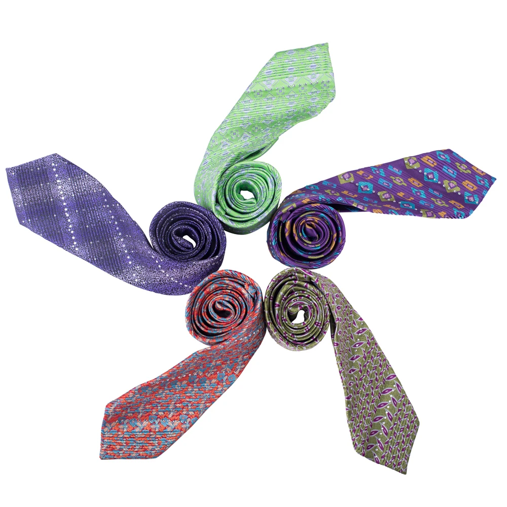 new design neckties draped tie mens 100% silk necktie with great price