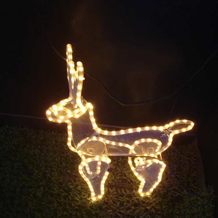 
Custom High Quality High Brightness Led Christmas Motif Light Artificial Tree Lights 