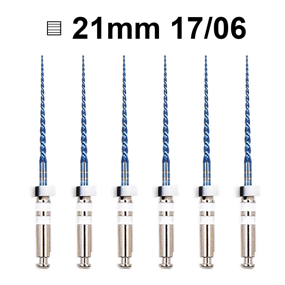 Glin G3 Blue Files Niti Rotary Files Niti Heat Activation Engine use Dental Medical  Equipment/ 17/04 17/06  21/25/31mm