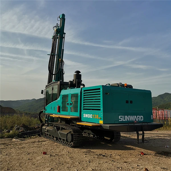  SWDE138 SUNWARD интегрированная буровая установка для горных работ DTH с
