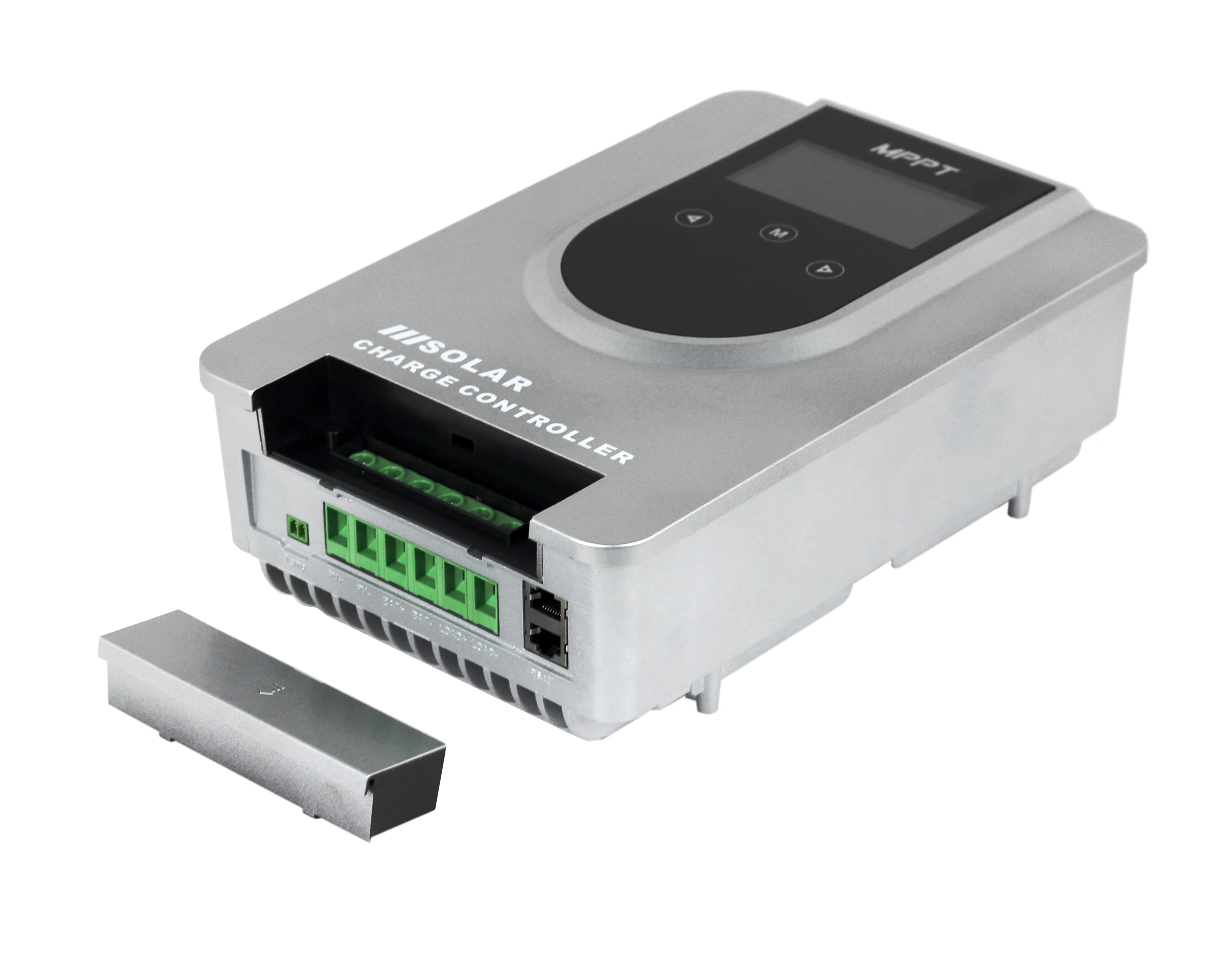 30a~60a Quality lithium battery solar regulator 12v 24v 36v 48v mppt solar charge controller display output usb