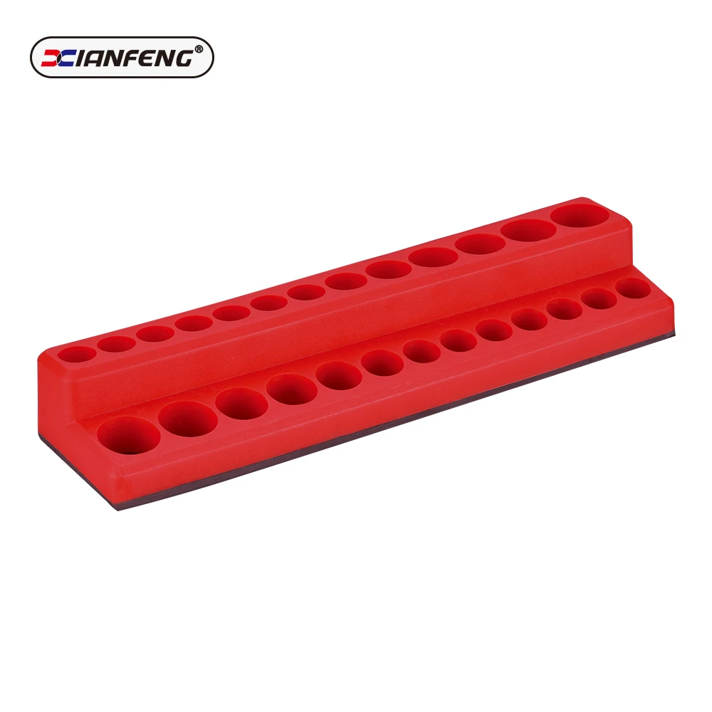 Магнитный держатель для розеток, органайзер для магнитных розеток, KitDrive вмещает 26 розеток, профессиональный качественный органайзер для инструментов XIANFENG