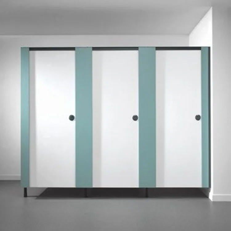 customized compact laminate public toilet partition HPL waterproof and stain resistant phenolic resin boards