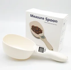 800g рисунком песиков для поения собак и котов, чашка цифровой корм для животных мерная ложка электронная ложка-весы с ЖК-дисплеем