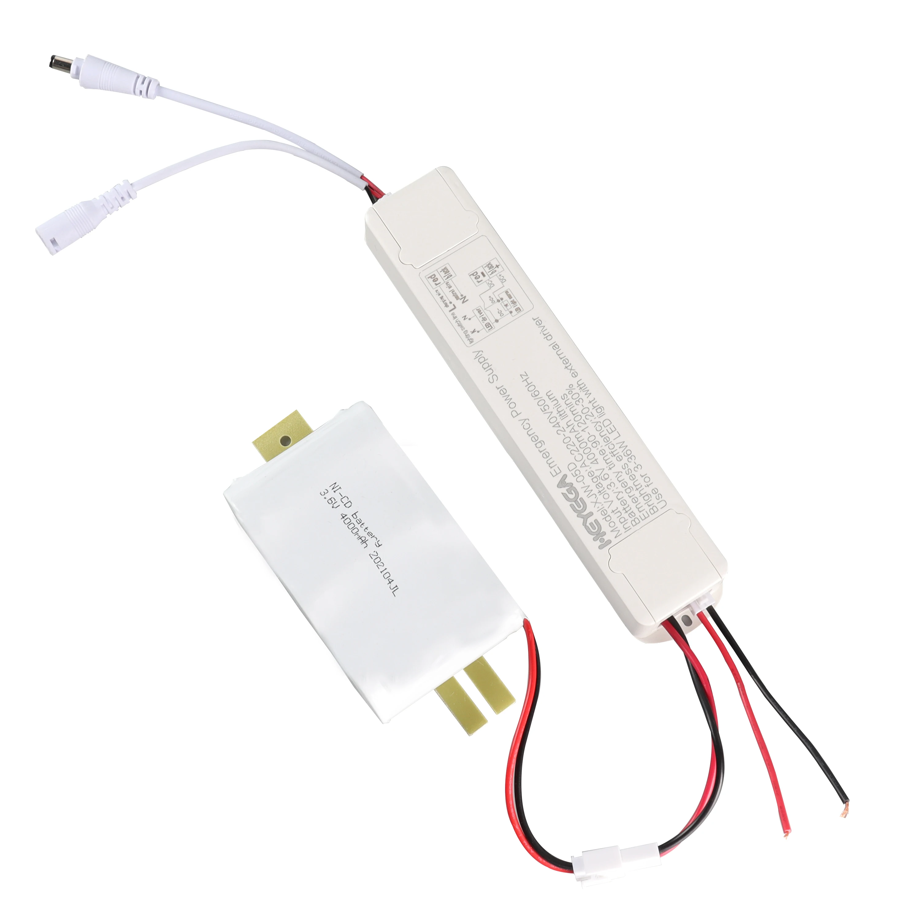 3-50W emergency power supply plastic enclosure