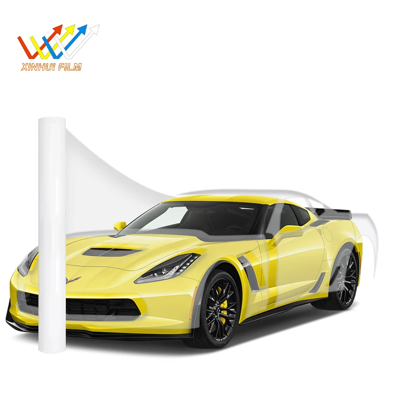 Remove No Residual Glue Scratch-resistant Transparent Tpu Ppf Car Paint Protective Film Tpu Material Car Film