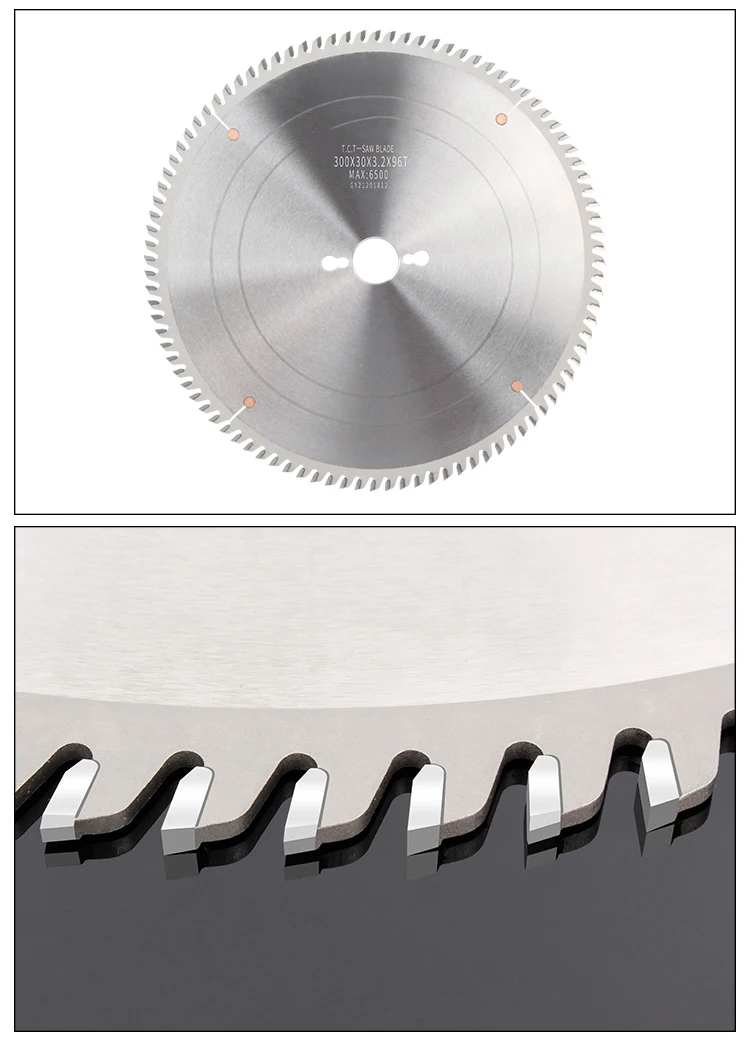 LIVTER Customize Size TCT Circular Saw Blade Cutting Melamine MDF Laminated Wood for Sliding Table Panel Saw