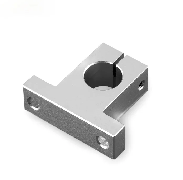 Precision CNC machining custom Linear Rail Shaft Support Bracket Vertical Optical Holder