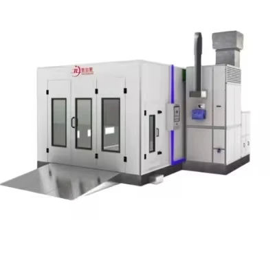 truck spray booth full downdraft paint cabin electric infrared lamps booth