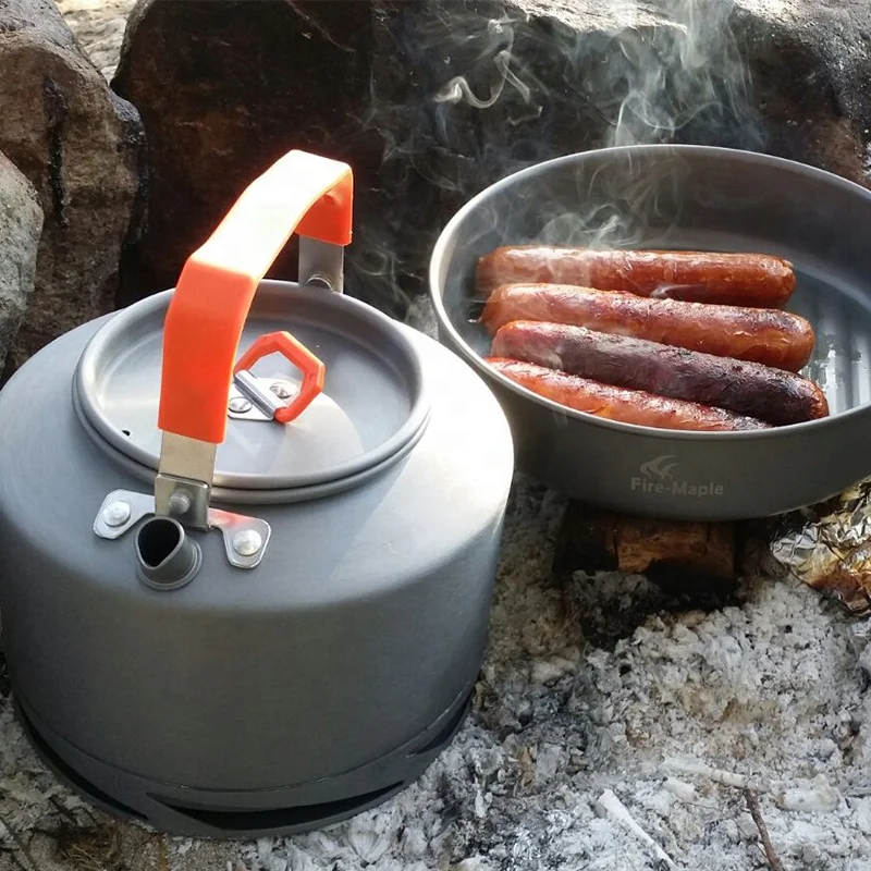 Fire-Maple FEAST 4 aluminium camping cookware set non stick
