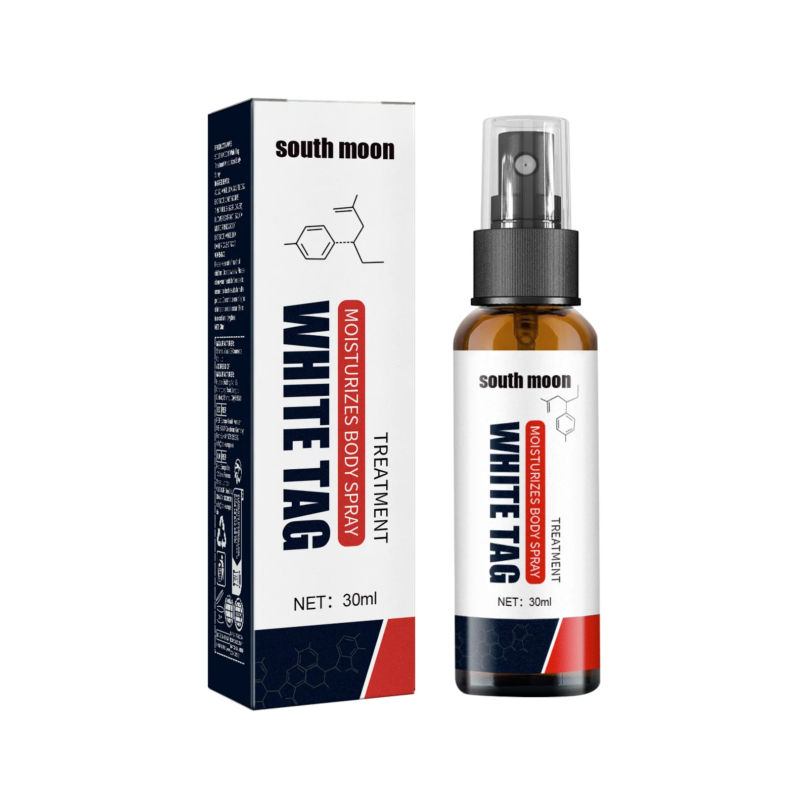 Vitiligo Treatment South Moon Spray Moisturizing Reduces White Spots Leukoplakia Disease Pigment Melanin Repair