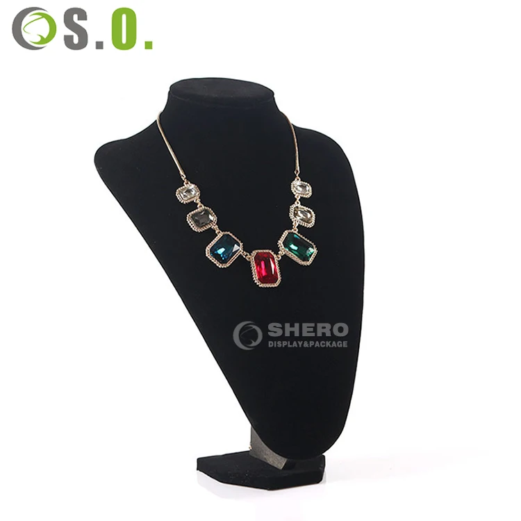 factory jewelry metal rack display set Handmade jewelry mannequin jewelry display stand for necklace earring ring display