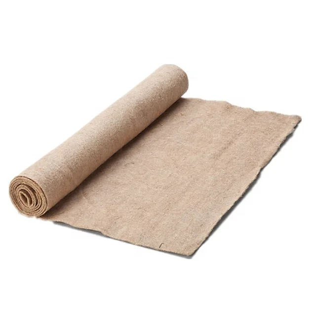 Factory wholesale high quality Natural jute felt needle punch non woven fabric