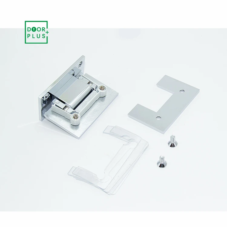Doorplus Europe North American Brass Bracket Hinge Used For Shower Room Glass Bathroom Shower Hinge Hardware Glass Door Hinges