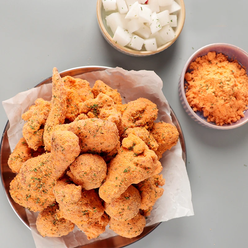 Горячая Распродажа 1 кг жареная курица Традиционный корейский аромат сыра Быстрая доставка OEM привлекательная цена хит продаж Prem