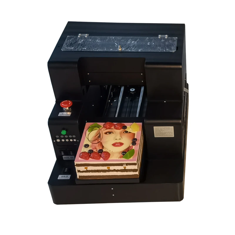 A4 size automatic edible ink food printer for cake  macaroon dragess etc printing