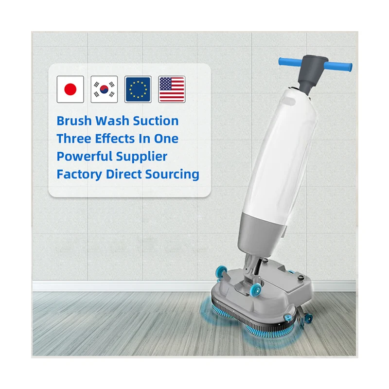 MINI Flooring Cleaning Machine Stations Store houses Automatic Floor Scrubber Dryer