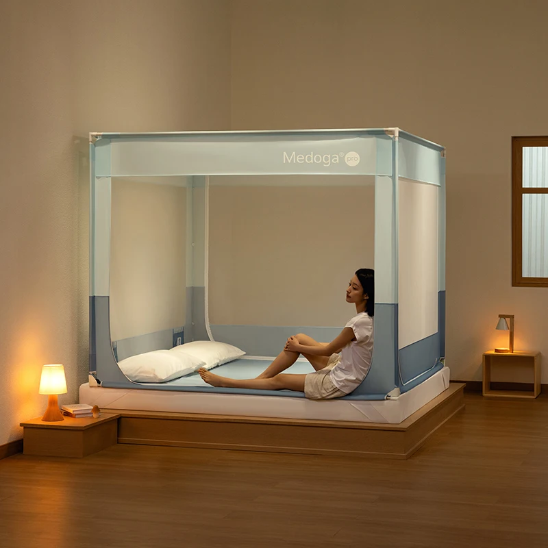 Medoga Painted Iron Supports Frame Thickened Brackets Enhanced Playpen Mosquito Net Kids Bed Fence