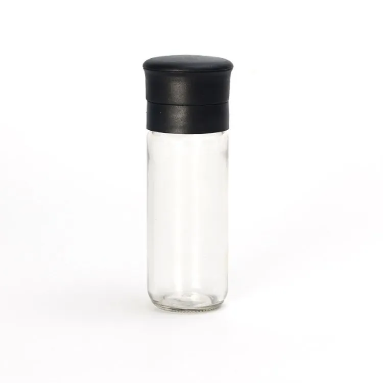 Фабричная оптовая продажа, ручная стеклянная мини-мельница для специй, мельница для соли и перца, мельница