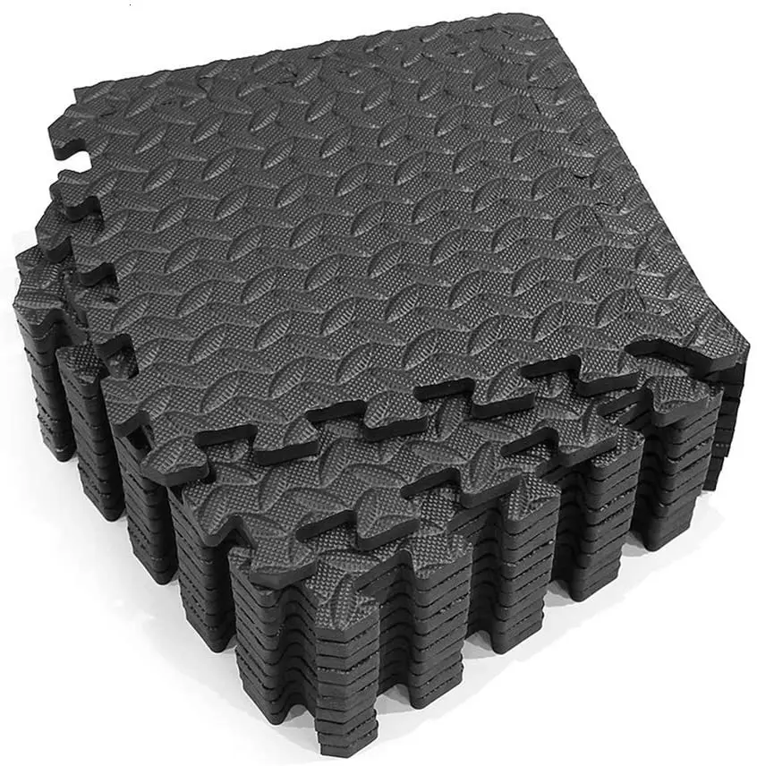12 PCS Foam Puzzle EVA Floor Tiles Foam Exercise Mats Gym Flooring Mat For Home Workout