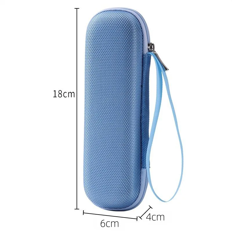 Pouch Bag For Pencil Carrying EVA Hard Shell Case Travel Storage Translator Scan Pen Organizer Cable Charger Mesh Elastic Holder