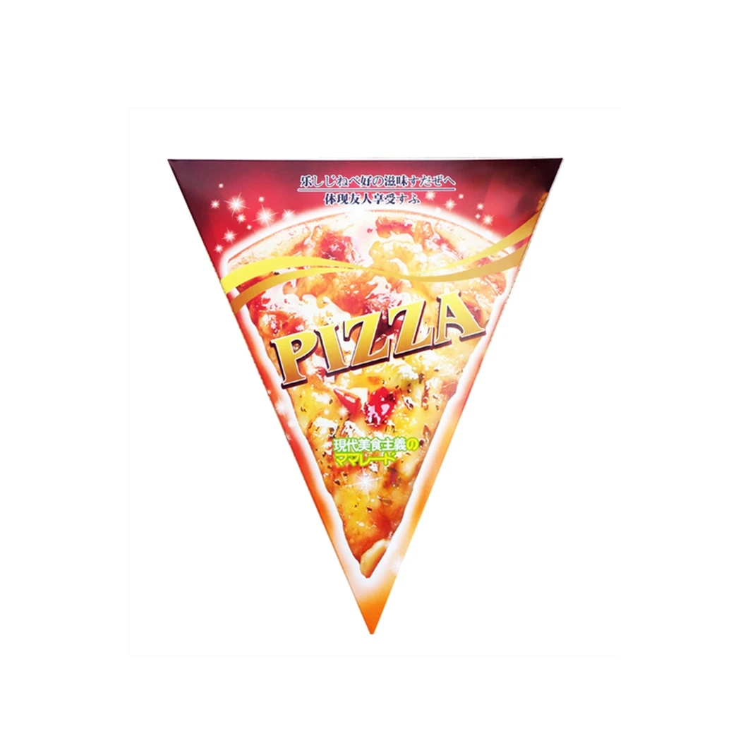 Carton Pizza Cone Paper Boxes Customized Size and Logo Printing for Cone Pizza Deliver Recyclable Food,food Pizza,pizza Accept
