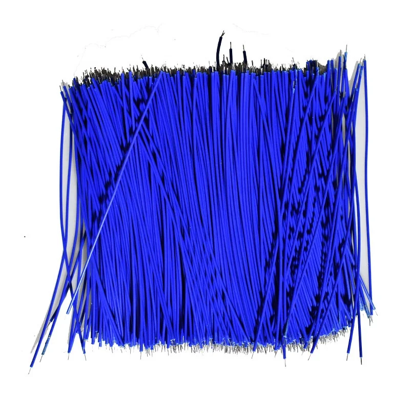 blue connecting wire 9-core 10cm electrical supplies wire for sale