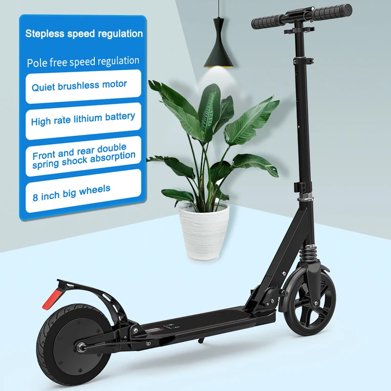 2 Wheel Fast Electric Golf Bike Motorcycle Scooter Foldable For Elderly / Self-Balancing Fat Tire Electric Scooter For Adult