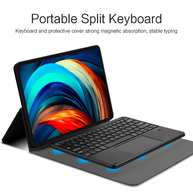 Keyboard Case for Lenovo Xiaoxin Pad Pro 12.6 Case Tab P12 Pro TB-Q706F/N 12.6 inch Tablet wireless keyboard with touchpad cover