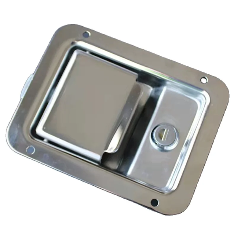 Black or stainless steel rectangle Truck Container Door Lock,Truck Toolbox Latch Locks,Truck Door Latch