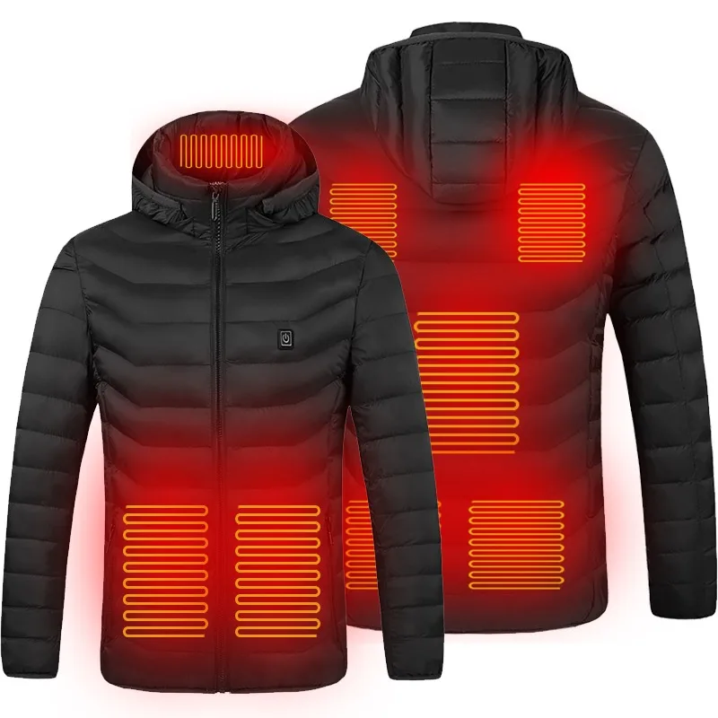 PAIDES Wholesale Lightweight Insulated WarmingUnisex USB Electronic Rechargeable Heated Jacket Warm Winter Heated Vest