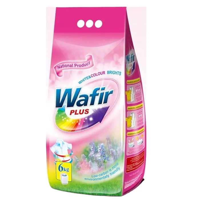 Wholesale 25kg/bag Detergent washing powder with factory price