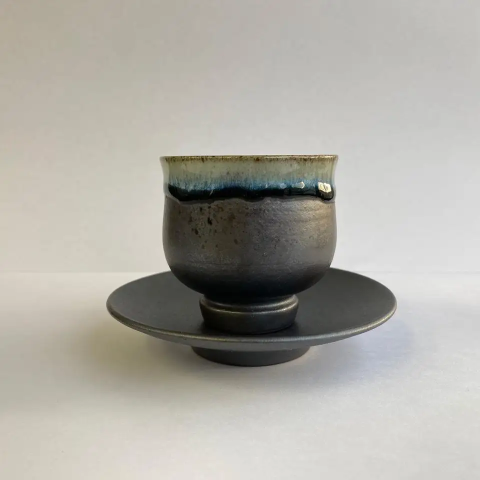 Japanese high grade white colour sublimation tea cup in bulk