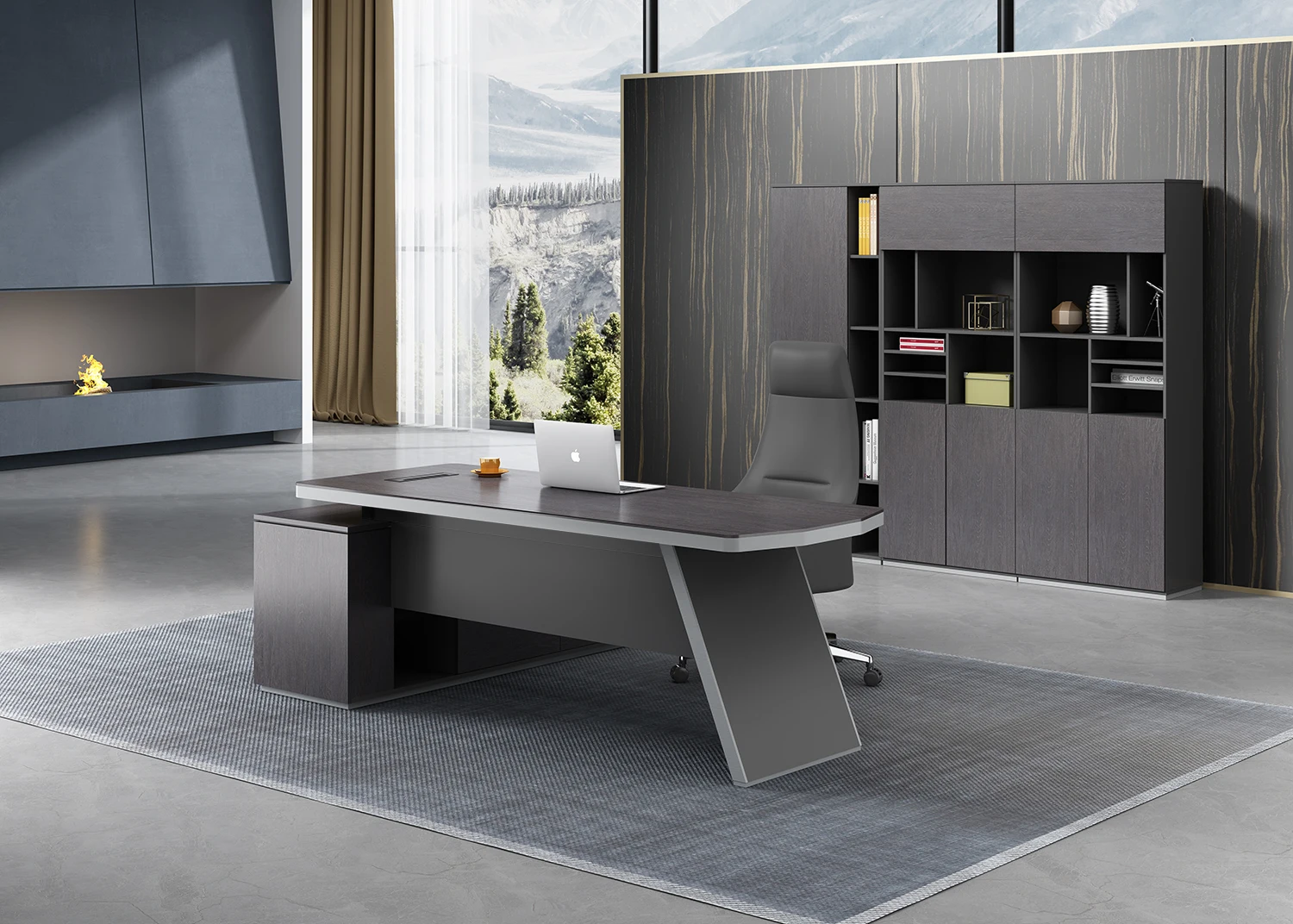 High Quality Modern New Design Style Manager Ceo Boss Table Executive Office Table