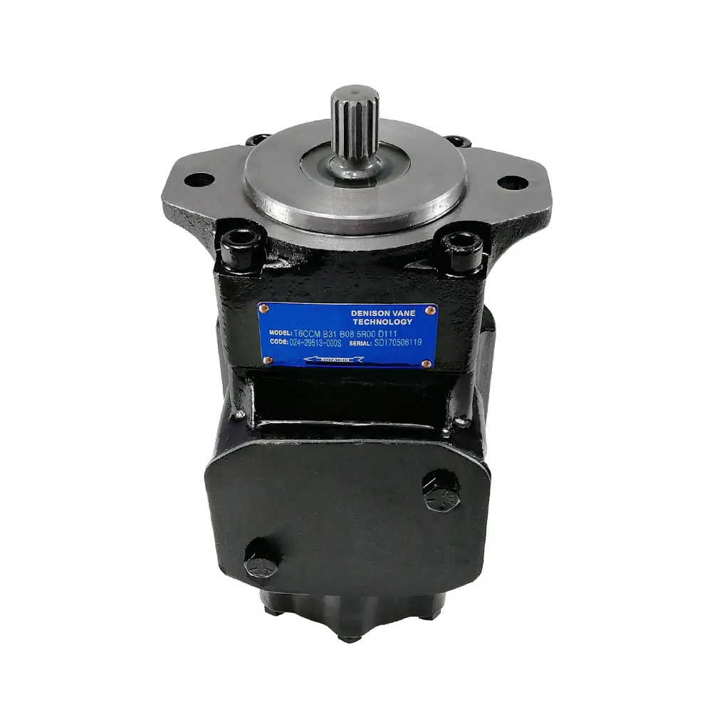 Wholesale price T6CC T6DC T6EC series double quantitative pump T6CC-020-010-1R00-C100 T6DC-045-028-1R03-B1 hydraulic vane pump