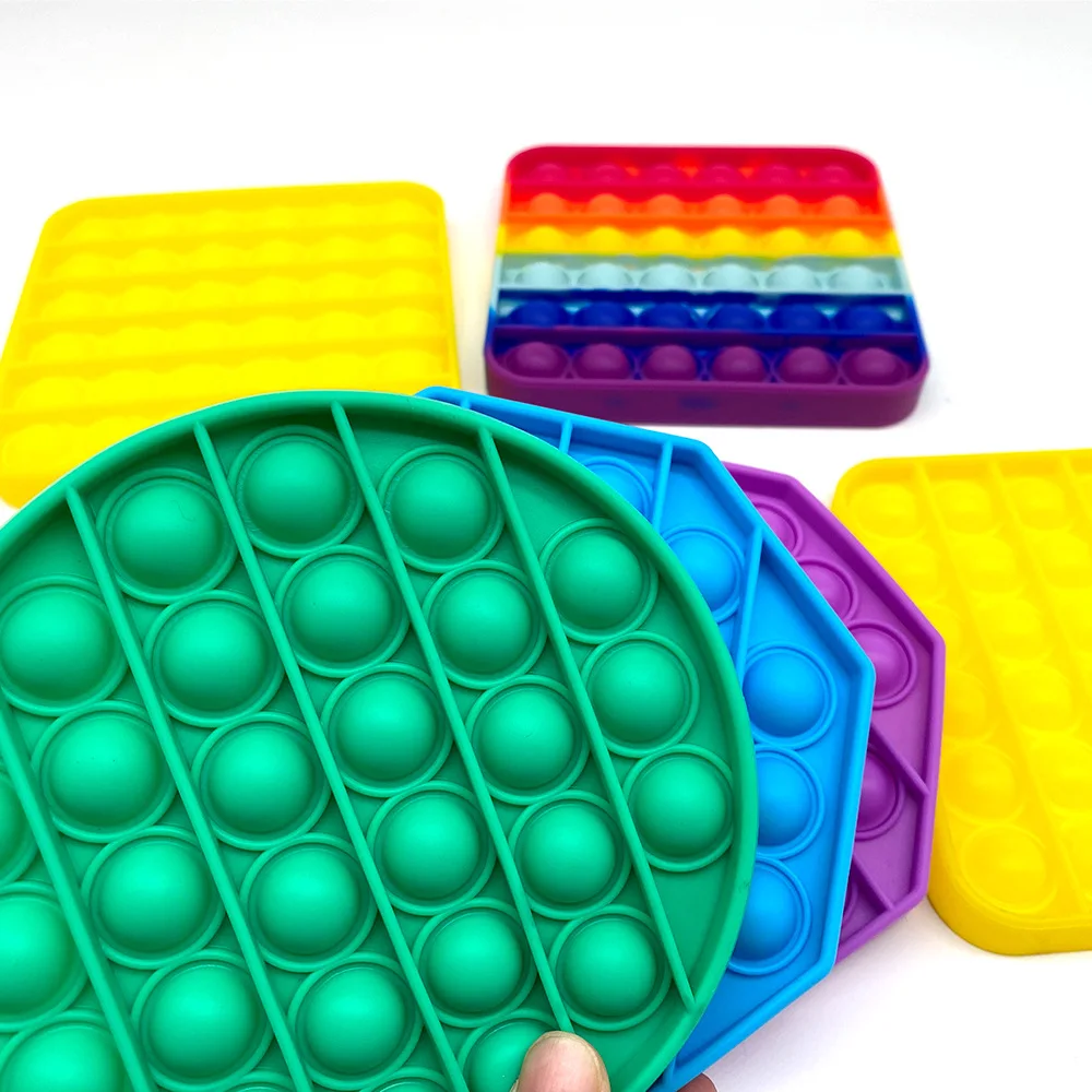 
wholesale interesty sensory push silicone toys kids sensory fidget simple dimple toys 