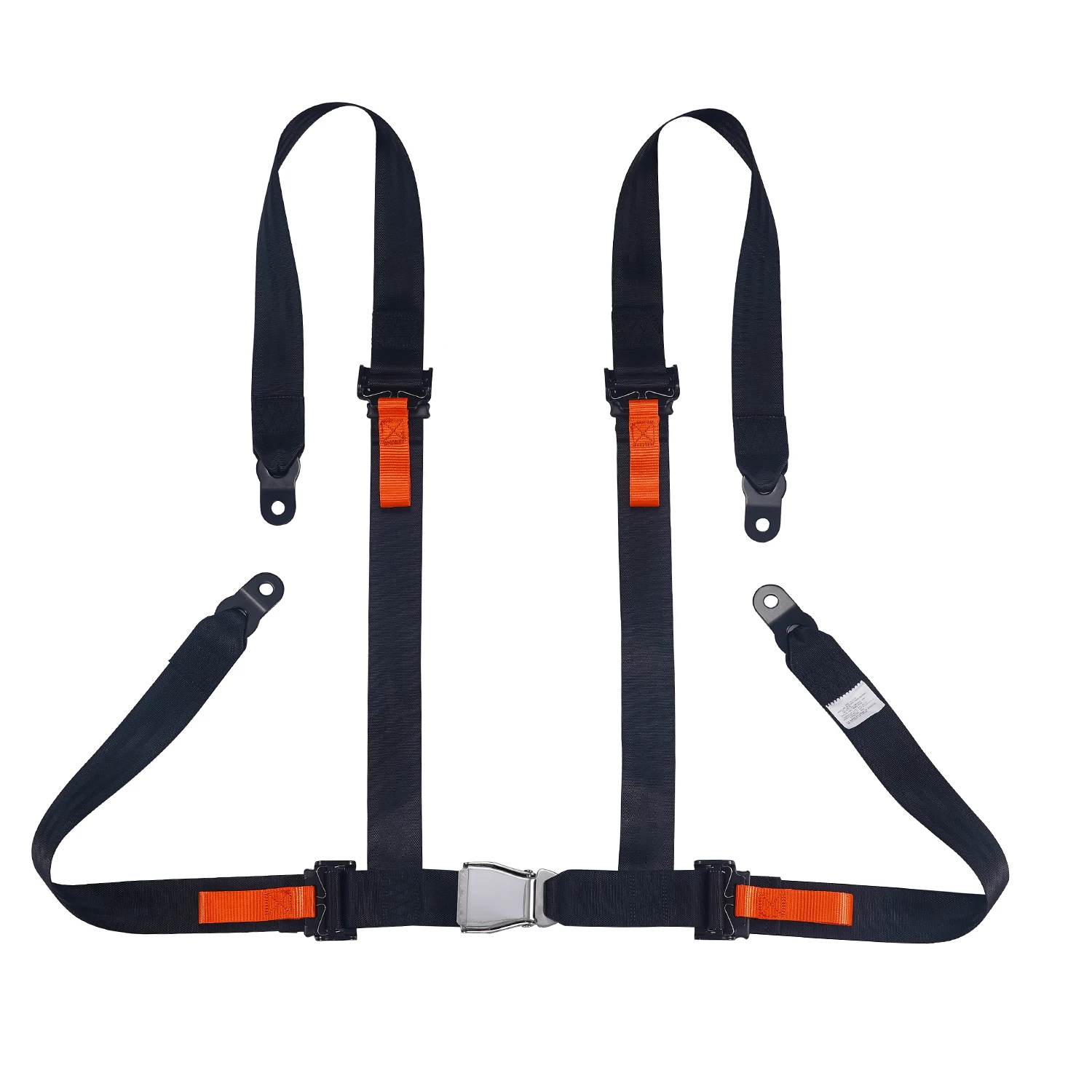 Custom 4 Point 2 inch Webbing  Seat Belt Steel  Quick Release  Racing Harness Safety Belt Car Seat Belt