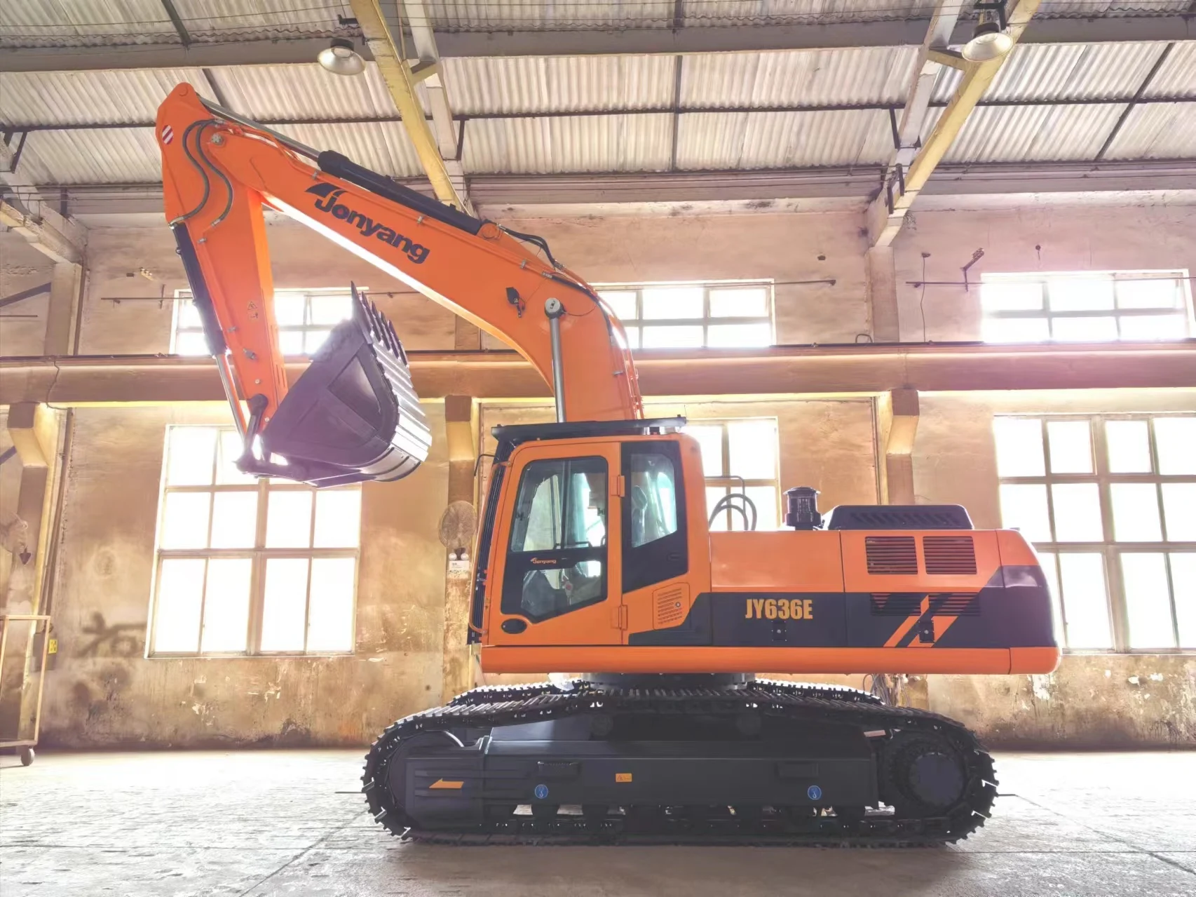 [2024 Year End Promotion] JONYANG Brand New 35T 1.53CBM Bucket Crawler Excavator JY636E on sale (With Cold Start)