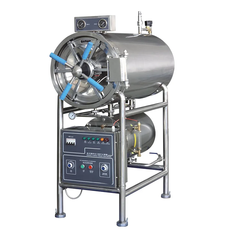 High Temperature Saturated Steam High Pressure Autoclave for Food Packs Jars Bottles Cans Drinks Food Sterilizer