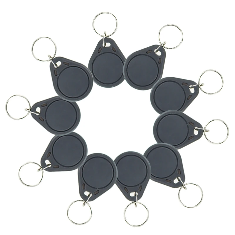 Writable temic 125KHz T5577 RFID Keyfobs Keychain card