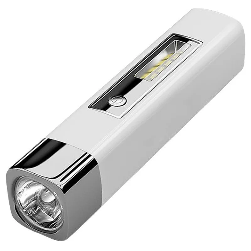 RTS уличный небольшой фонарик Abs сильный свет Usb перезаряжаемый портативный ходячий многоцелевая лампа