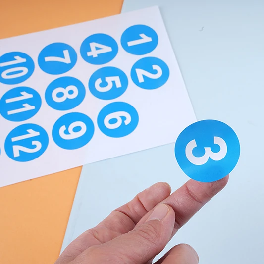 Оптовая продажа, для офиса и школы, размер листа A5, цветная печатная этикетка и наклейка