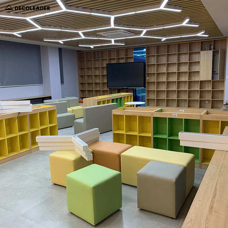 Решение книжной полки для школьной библиотеки