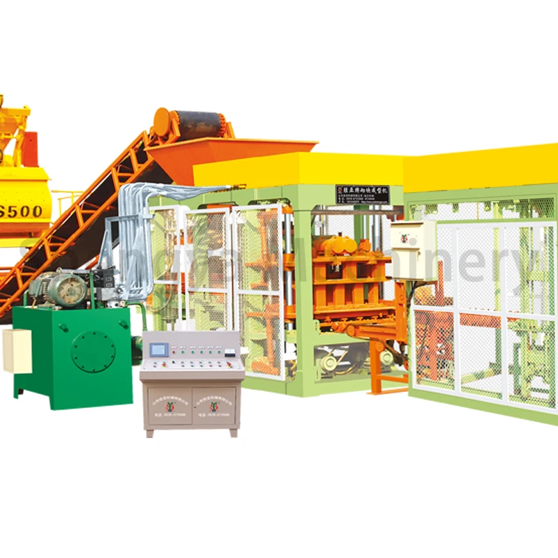 wholesale qt4-15 icf block making machine brick machine making automatic concrete block machine