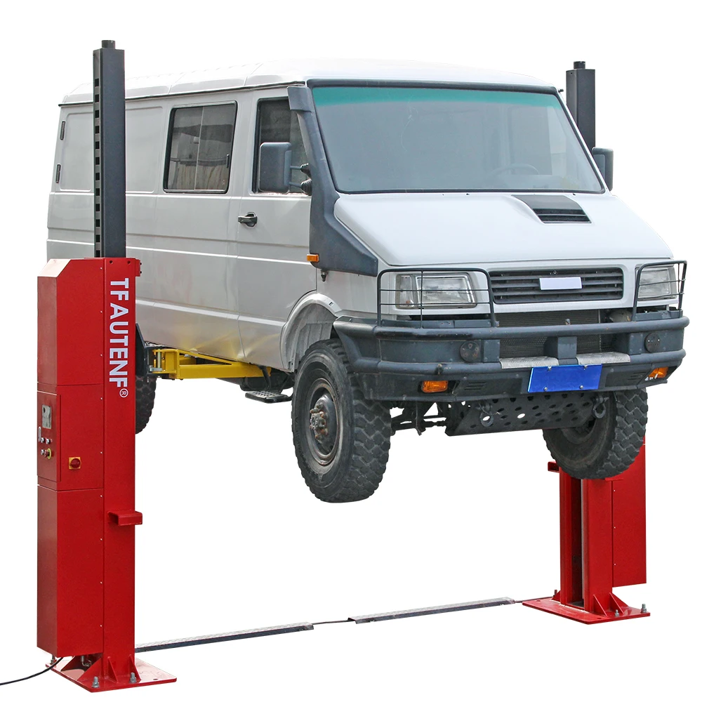 TFAUTENF CL-2160 electrical hydraulic two post truck lift with 6 tons lifting capacity for auto maintenance workshop