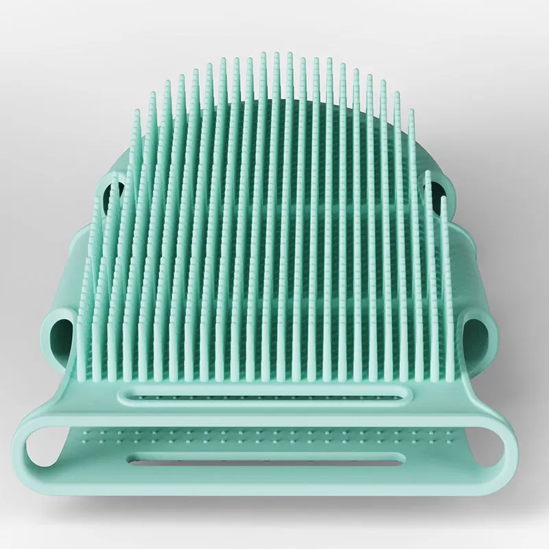 Silicone Rubber bath back body gloves scrubber