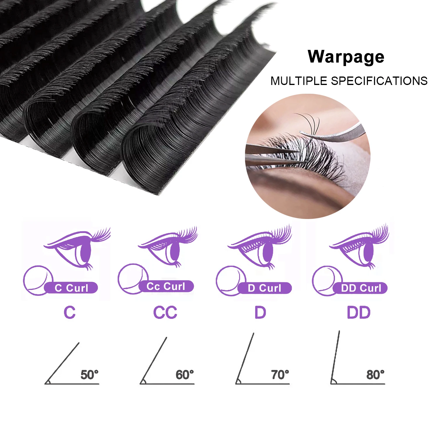 Top Korean Pbt Fibers Synthetic Eyelashes Rapid Blooming Easy Fanning Volume Eyelash Extensions