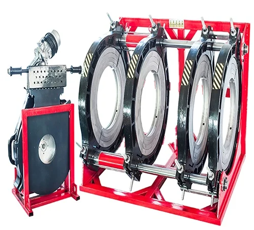 Hotool 355mm hydraulic butt fusion plastic hdpe pipe Welding machine Semi-automatic pe welders  butt fusion pipe heating plate