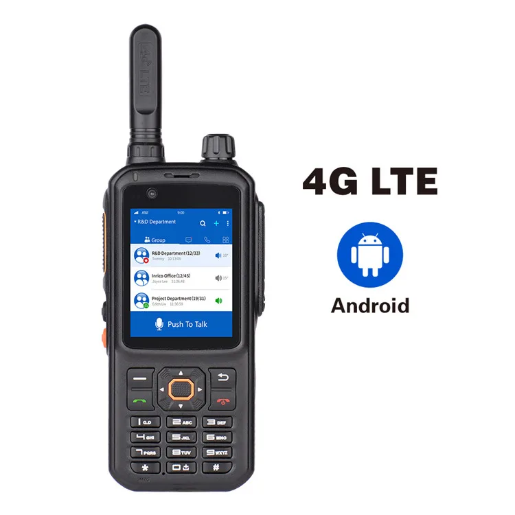  4G карманная Система android Двусторонняя радиосвязь T320 с wifi и большим