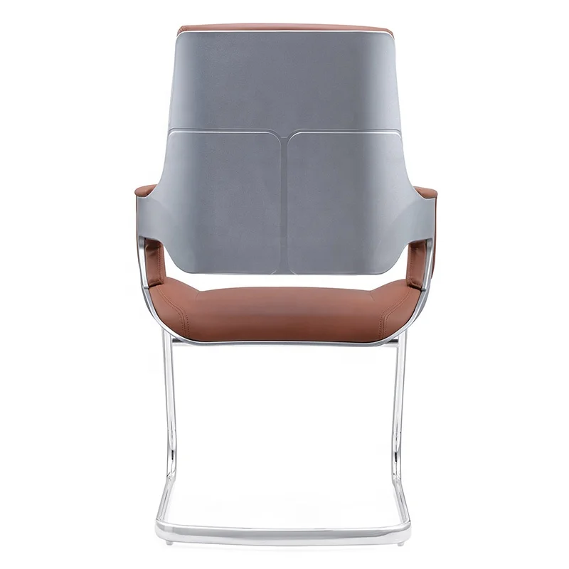 Производитель стульев Youjing, Фошань, в форме банта, средней высоты, синтетическая обивка, кожаный офисный стул